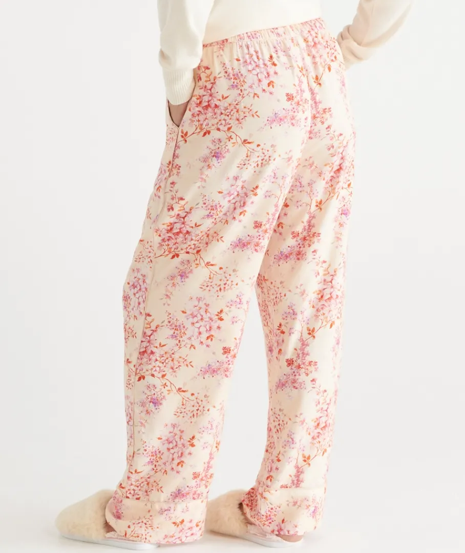 Sussan Pyjama Bottoms>Blossom Floral Print Pyjama Pant