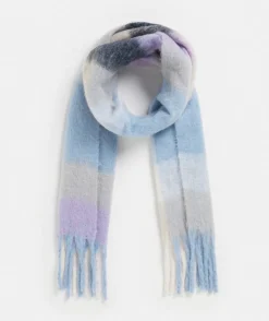 Sussan Knit Accessories|Scarves>Brushed Check Scarf -
