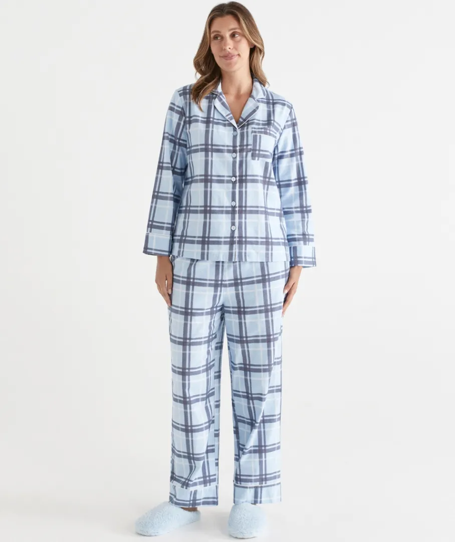 Sussan Pyjama Sets|Everyday Icons>Check Flannelette Pyjama Set