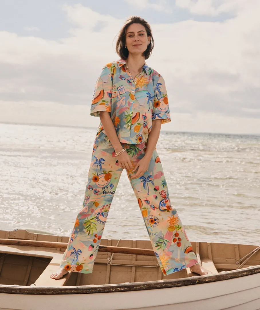 Sussan Pants|Matching Sets>Costa Del Sol Wide Leg Pant