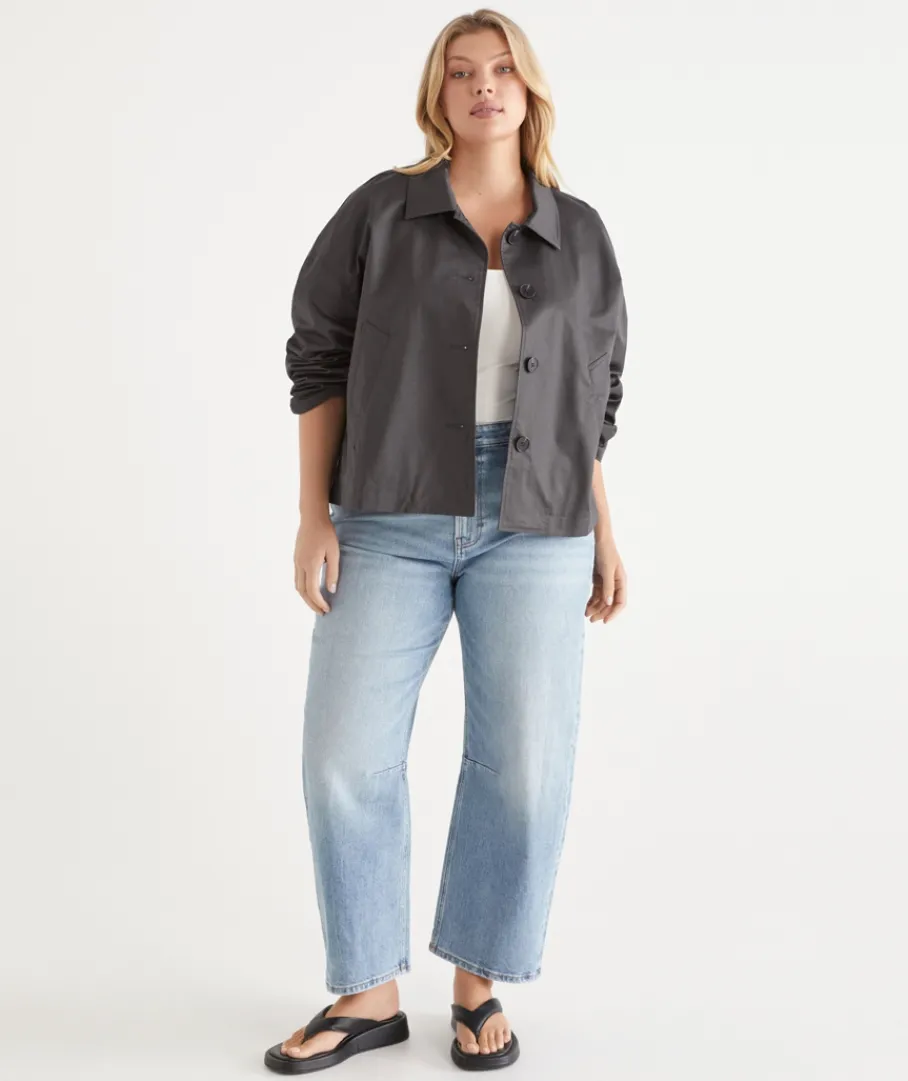 Sussan Jackets & Coats|Shackets>Cotton Parka Jacket