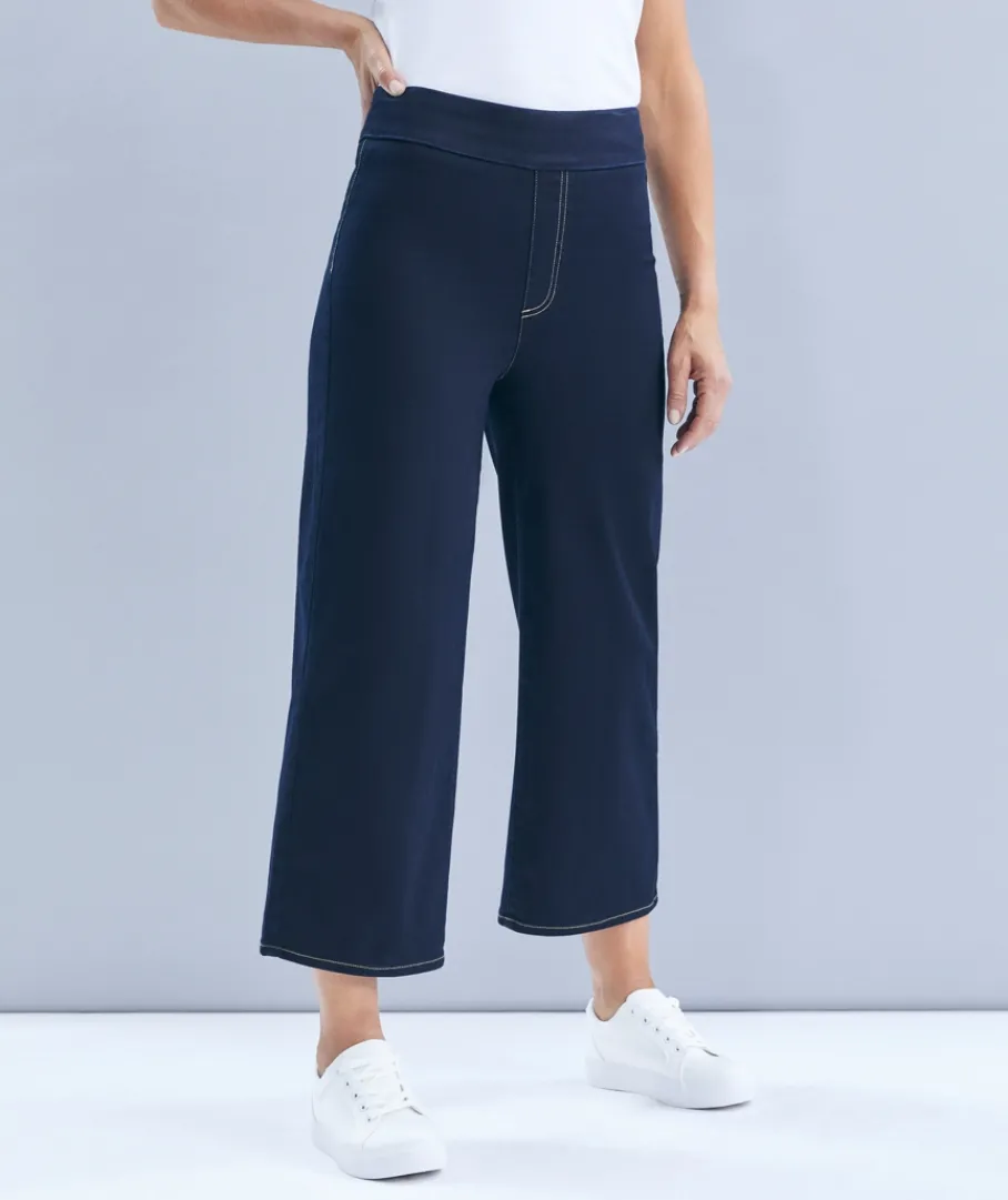 Sussan Pants|Denim>Denim Culotte -