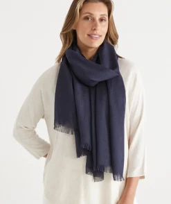 Sussan Knit Accessories|Scarves>Metallic Scarf -