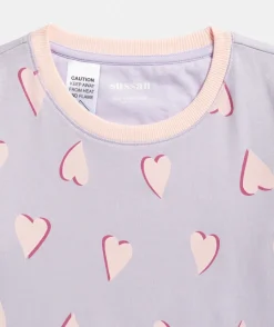 Sussan Pyjama Sets|Bcna>Mini Me BCNA Heart Print Pyjama Set