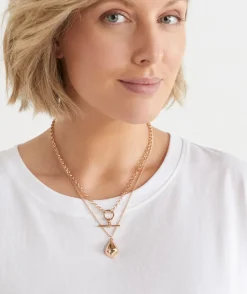 Sussan Jewellery>Multi Chain Layered Necklace