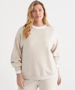 Sussan Matching Sets|Tops>Relaxed Fit Jersey Jumper