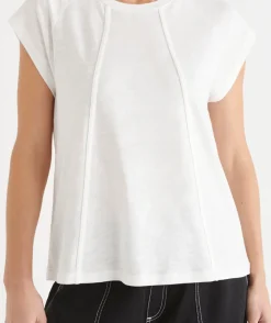 Sussan Tops|T-Shirts>Slub Swing Seam Tee