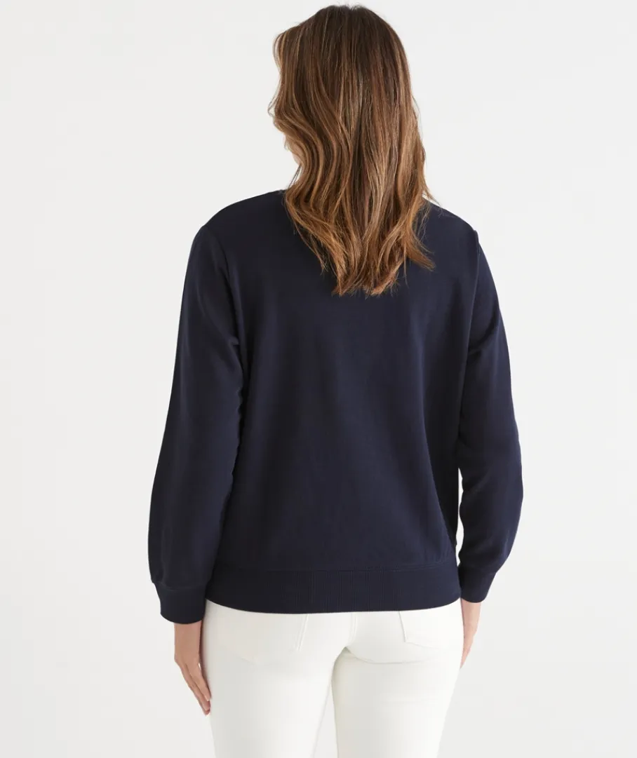 Sussan Tops|Loungewear>SOHO Embroidered Jumper