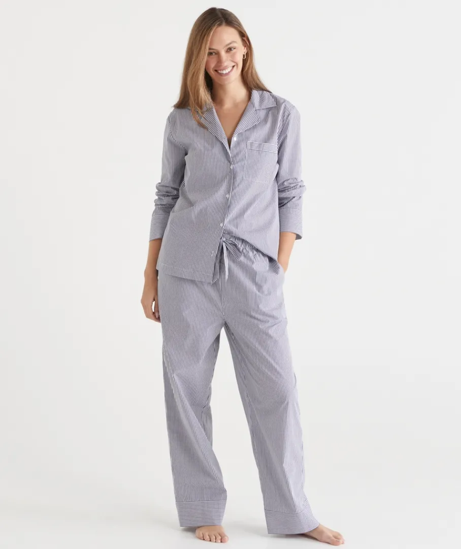 Sussan Pyjama Sets>Stripe Full Length Pyjama Set -