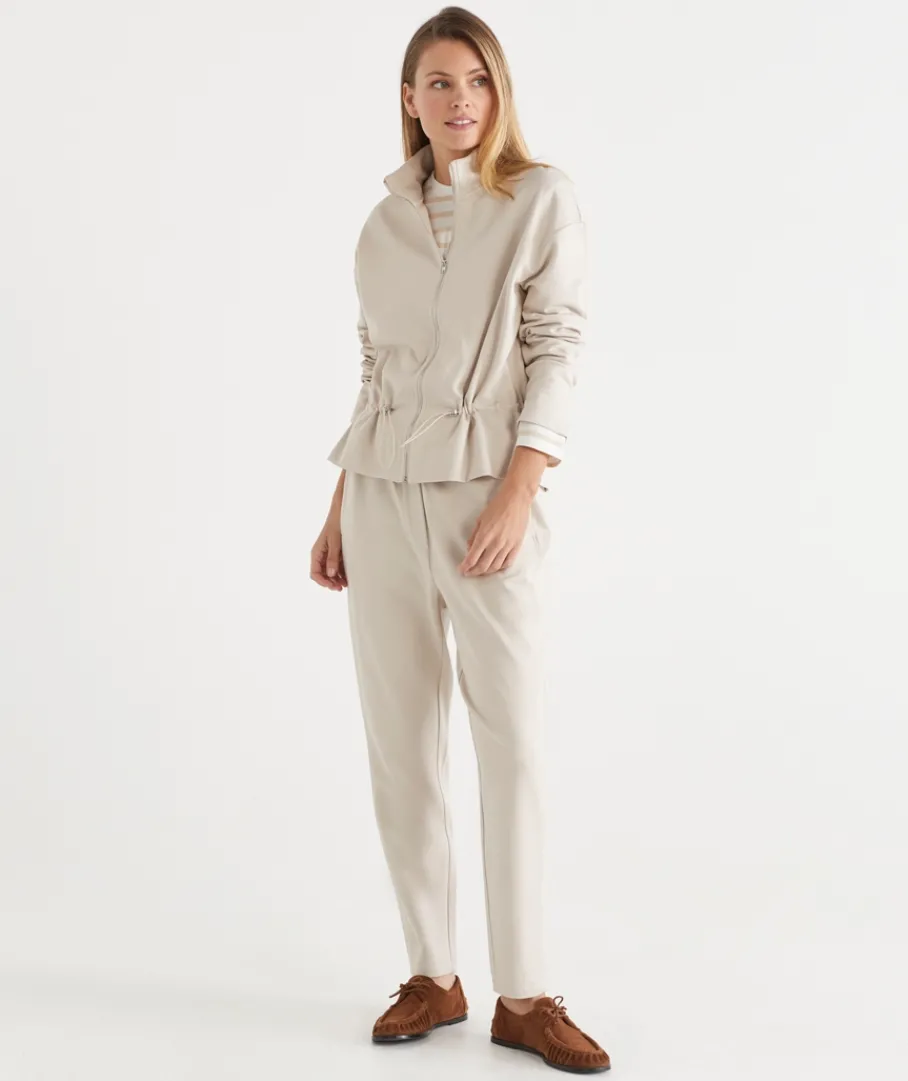 Sussan Pants|Loungewear>Textured Tapered Leg Jogger