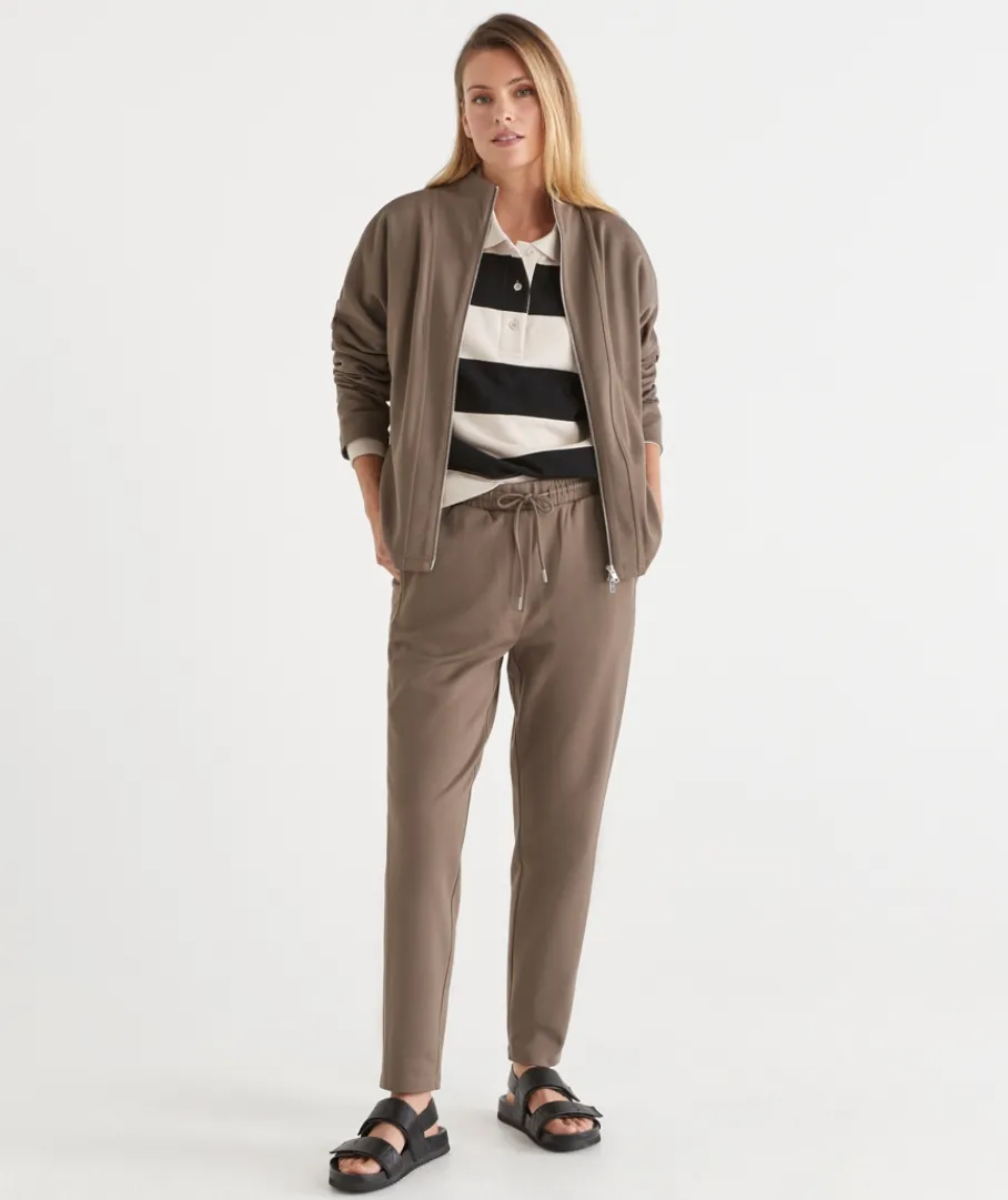 Sussan Pants|Loungewear>Textured Tapered Leg Jogger