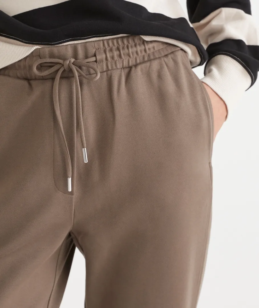 Sussan Pants|Loungewear>Textured Tapered Leg Jogger