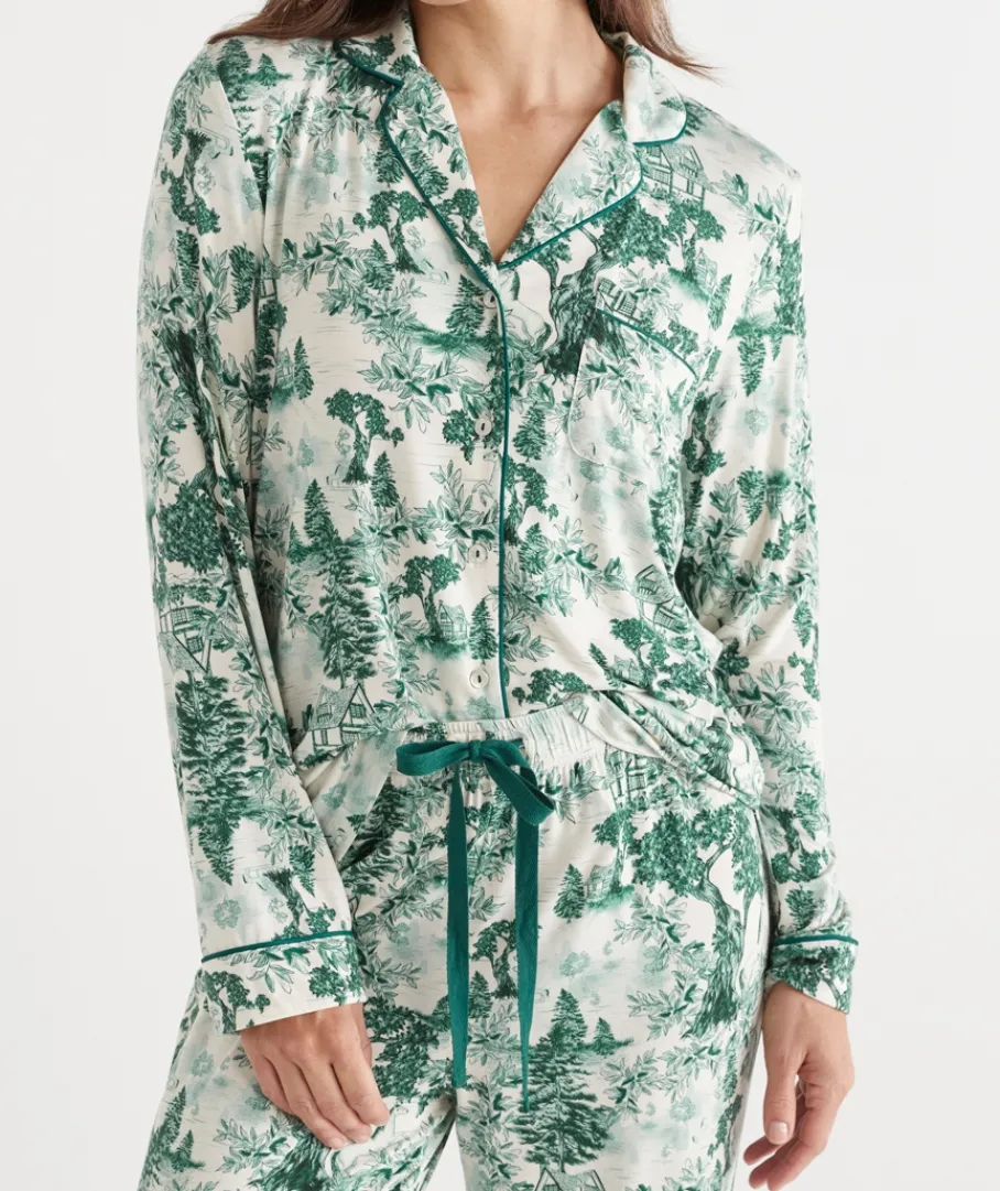 Sussan Pyjama Sets>Toile Print Pyjama Set