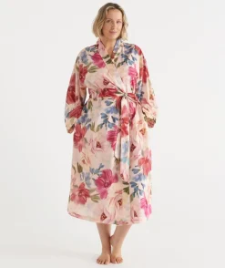Sussan Dressing Gowns>Vintage Floral Robe -
