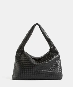 Sussan Bags>Weave Trapeze Shoulder Bag