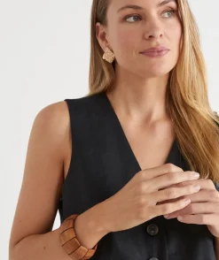 Sussan Jewellery>Wooden Stretch Bracelet