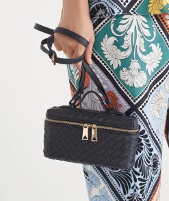 Sussan Bags>Woven Vanity Crossbody Bag -