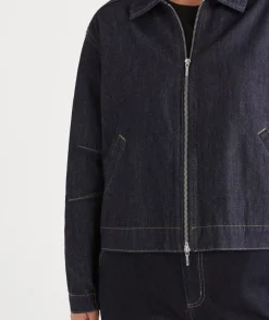 Sussan Denim|Jackets & Coats>Zip Through Denim Jacket